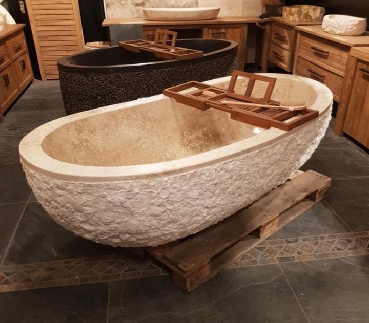 Banheira Mármore Branco